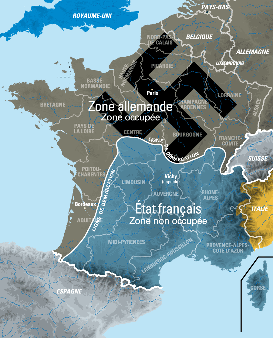 La France après le 22 juin 1940